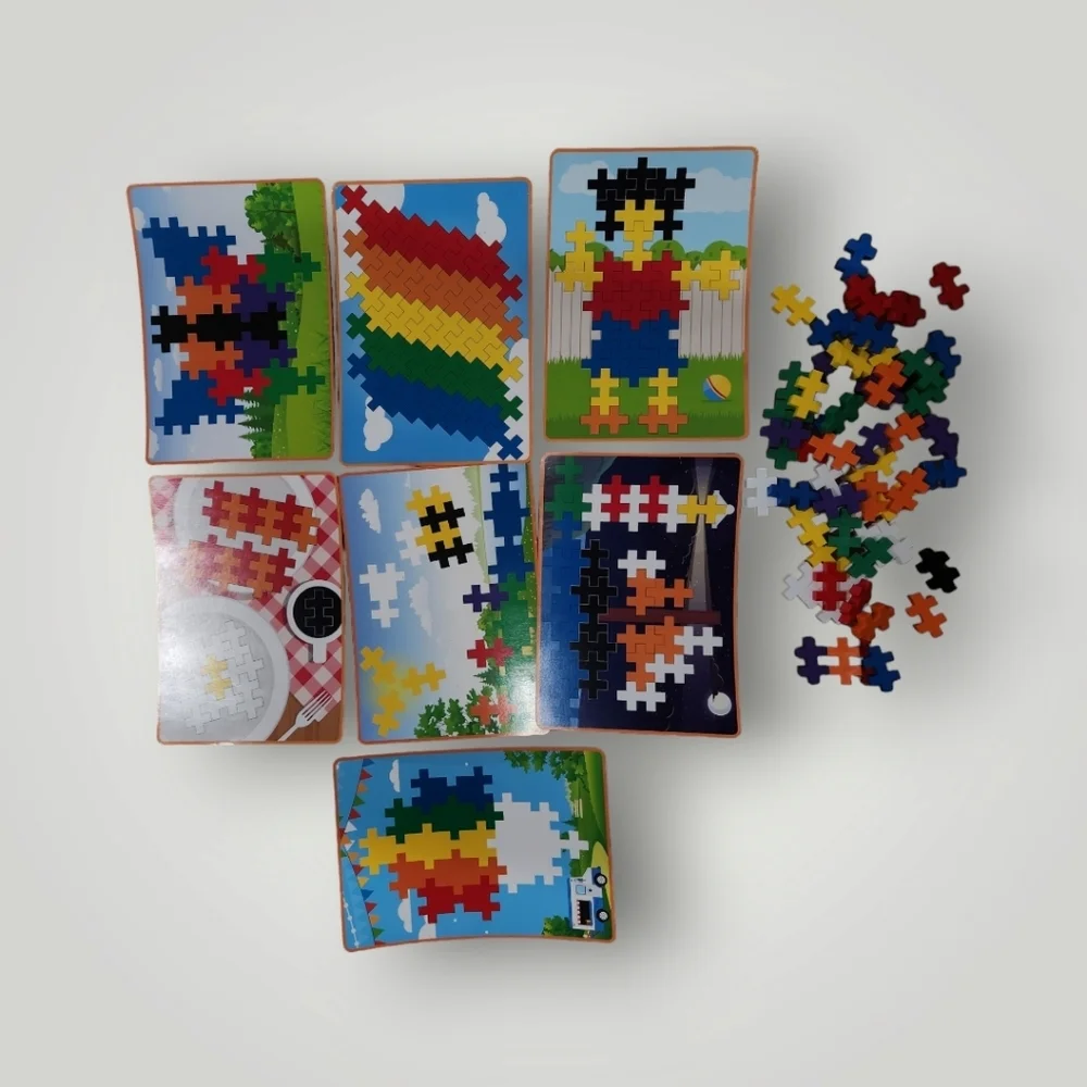 Plus Plus Big Picture Puzzles Basic prek education stem toys